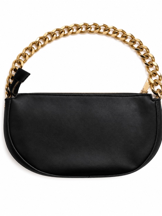 Urban Expressions Handbags - Urban Expressions Black shoulder bag with Gold Chain